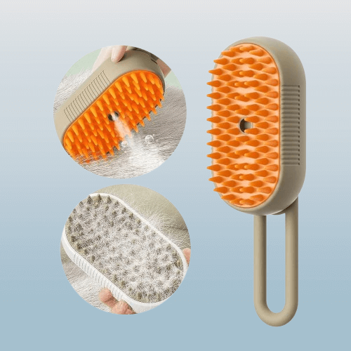 El cepillo a vapor que elimina nudos y mantiene tu hogar libre de pelos 🐾