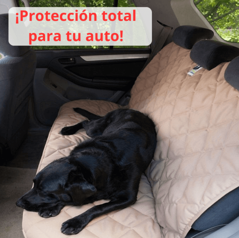 FUNDA CUBRE ASIENTO DE AUTO PARA MASCOTAS